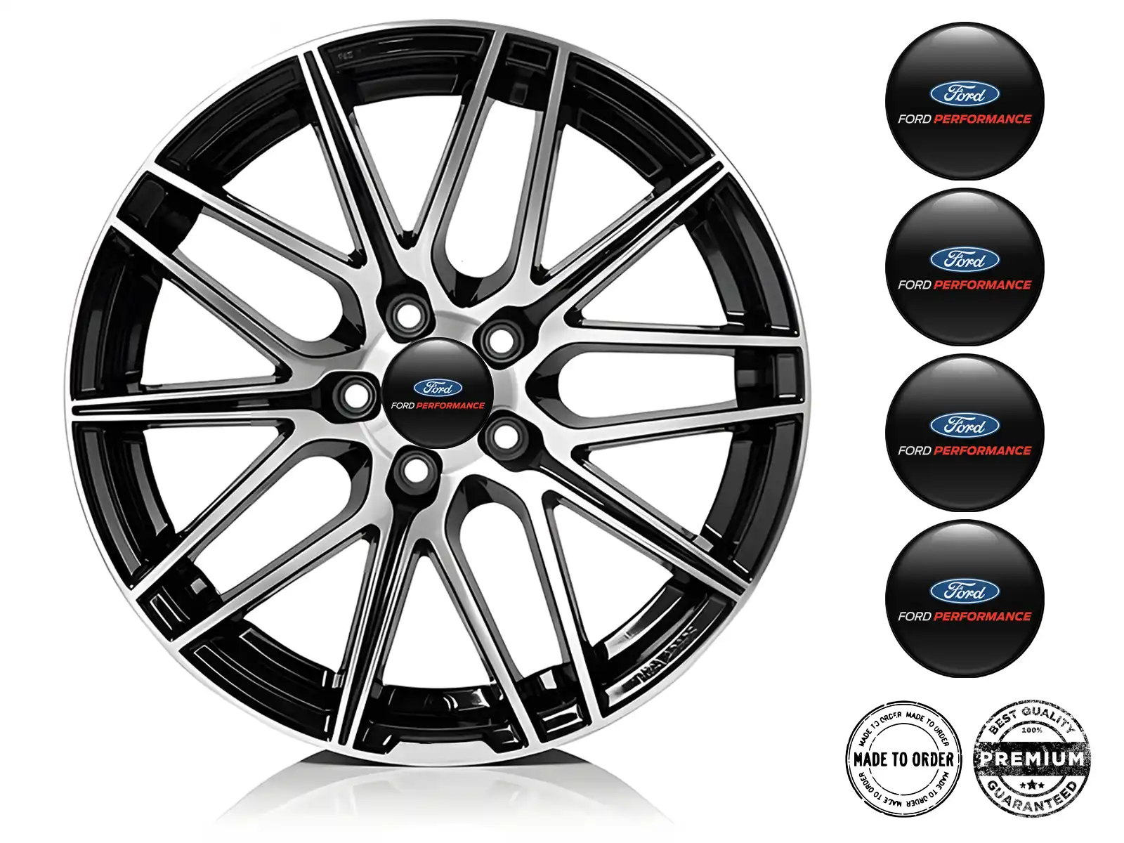 Ford Édition Décalques Roues Autocollants Résine de Qualité
